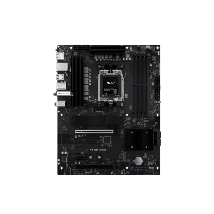 TARJETA MADRE MSI PRO B850-S WIFI6E AM5 ATX DDR5 911-7E80-008 NEGRO