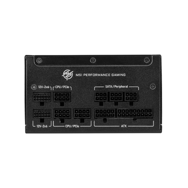 MSI - Power supply - 1000 Watt - AC 110-240 V - GOLD-5