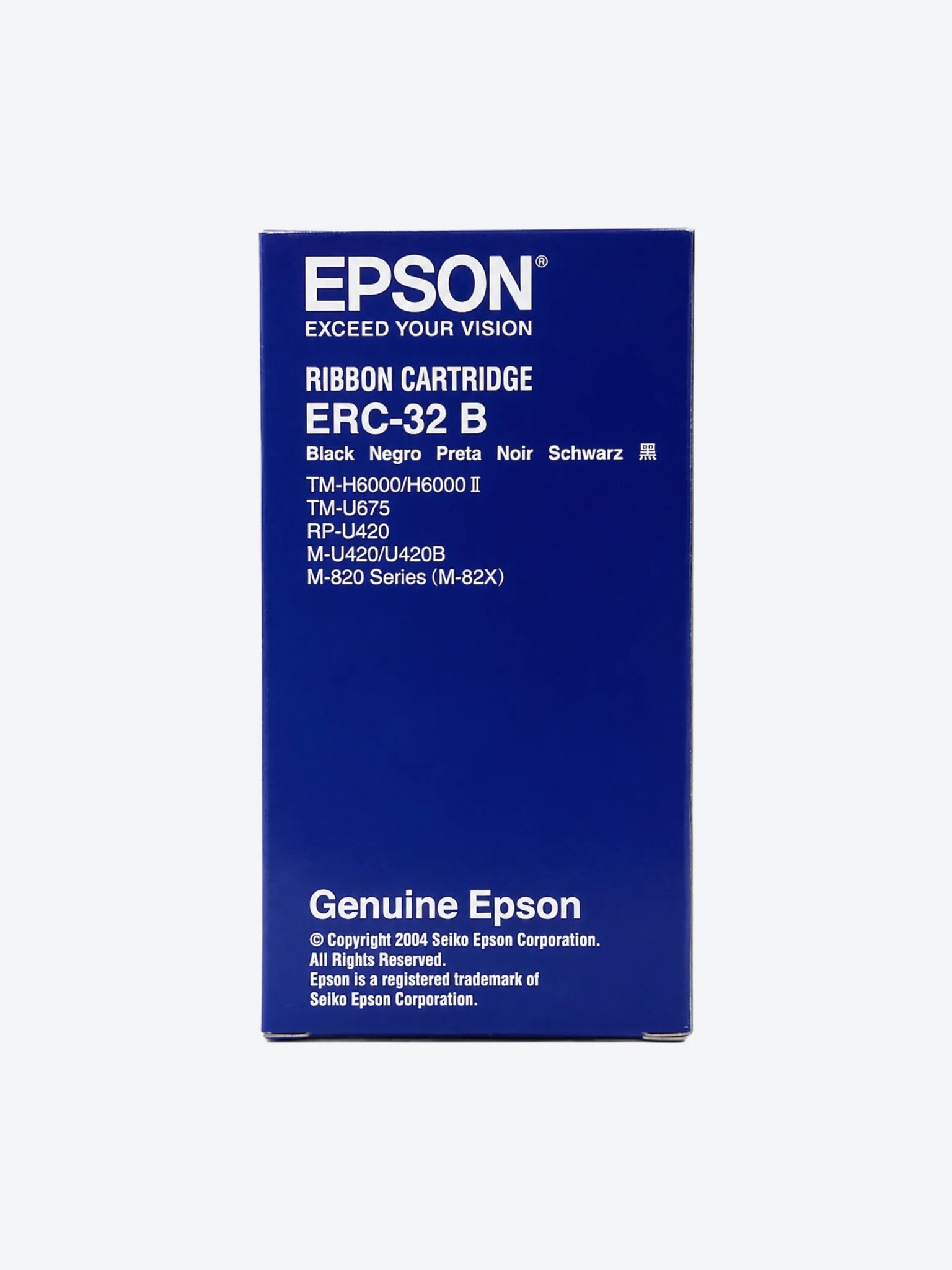 INK RIBBON CARTRIDGE, BLACK FOR TM-U675/ TM-H6000II-1