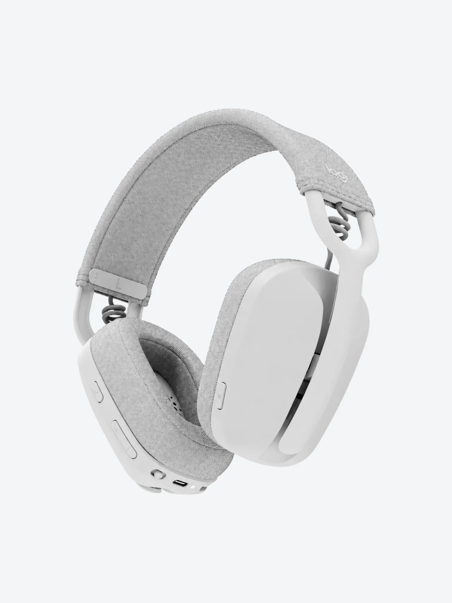 Logitech Zone Vibe 100 - Auricular - tamaño completo - Bluetooth - inalámbrico - blanco hueso