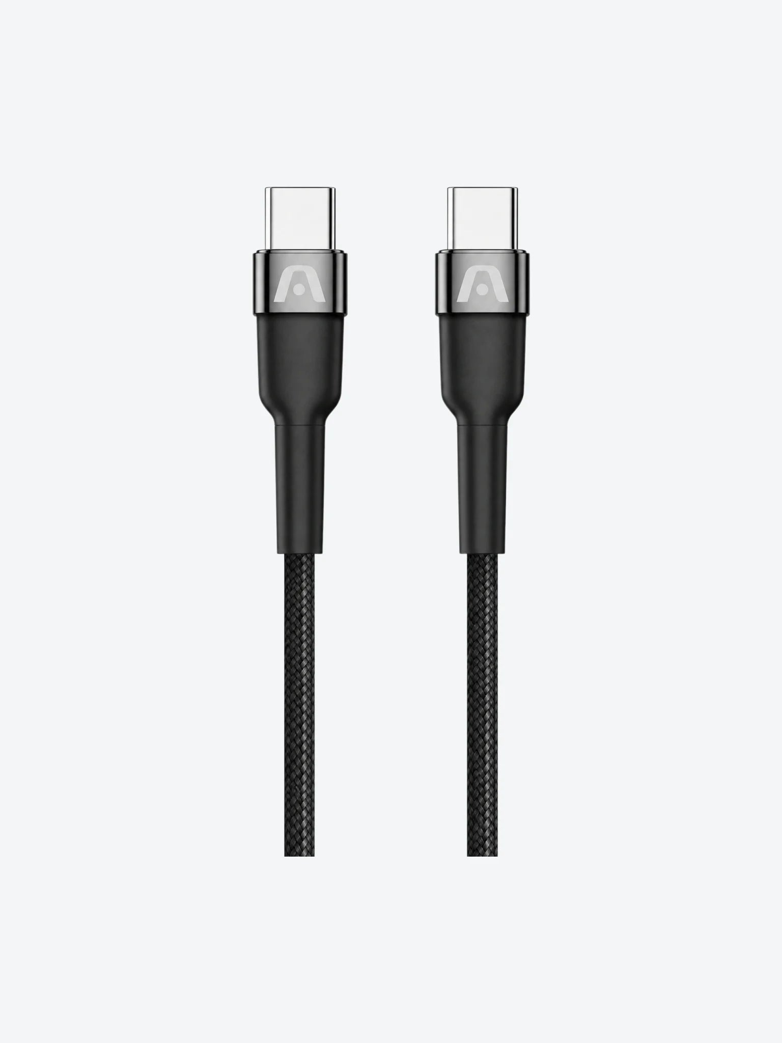 Cable Argom ARG-CB-0047BK Tipo C a Tipo C Carga Rapida 65W Duraform Trenzado 1.8mts-1