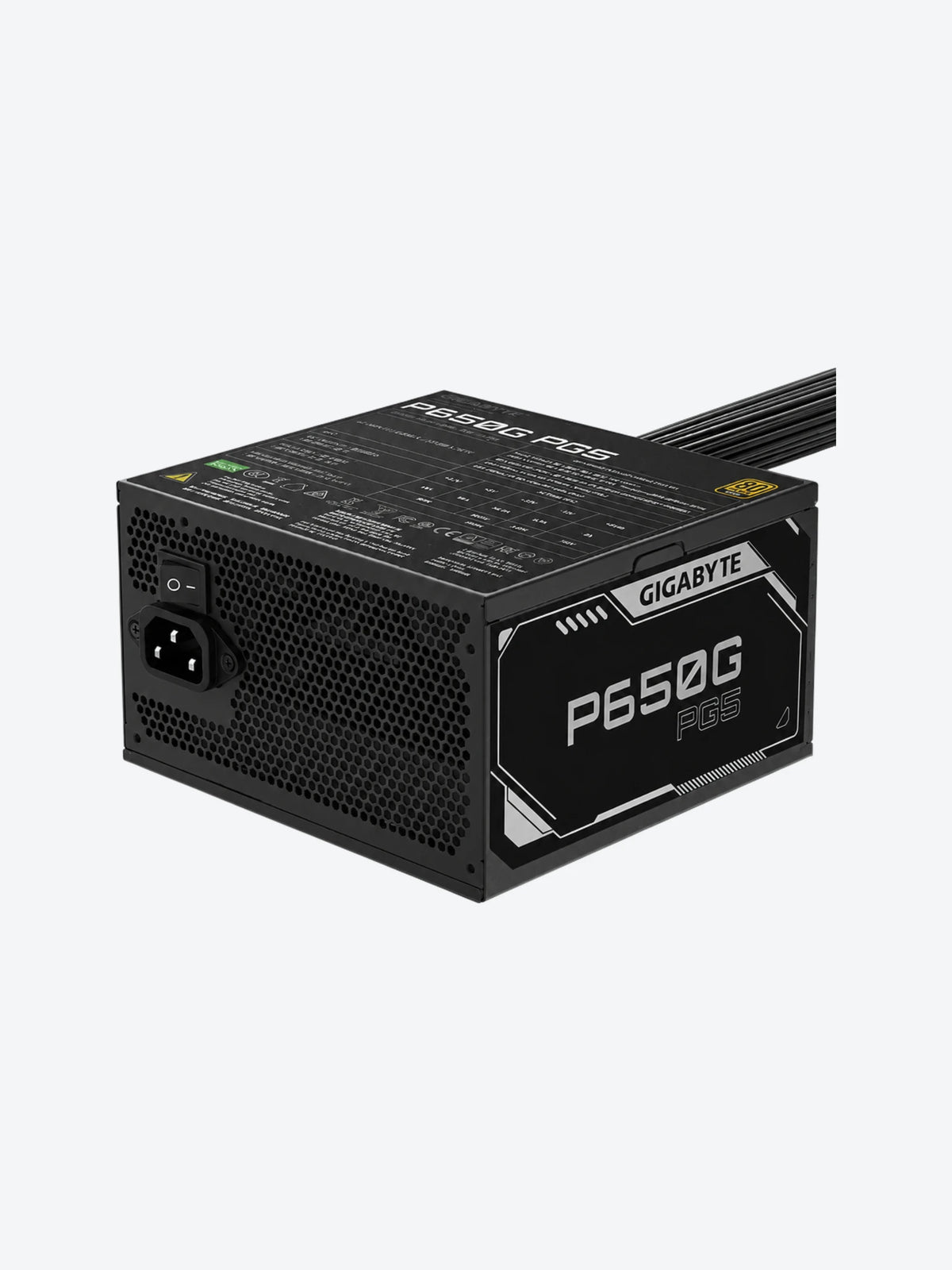 Fuente de Poder 650W Gigabyte P650G PG5 80 Plus Gold-1