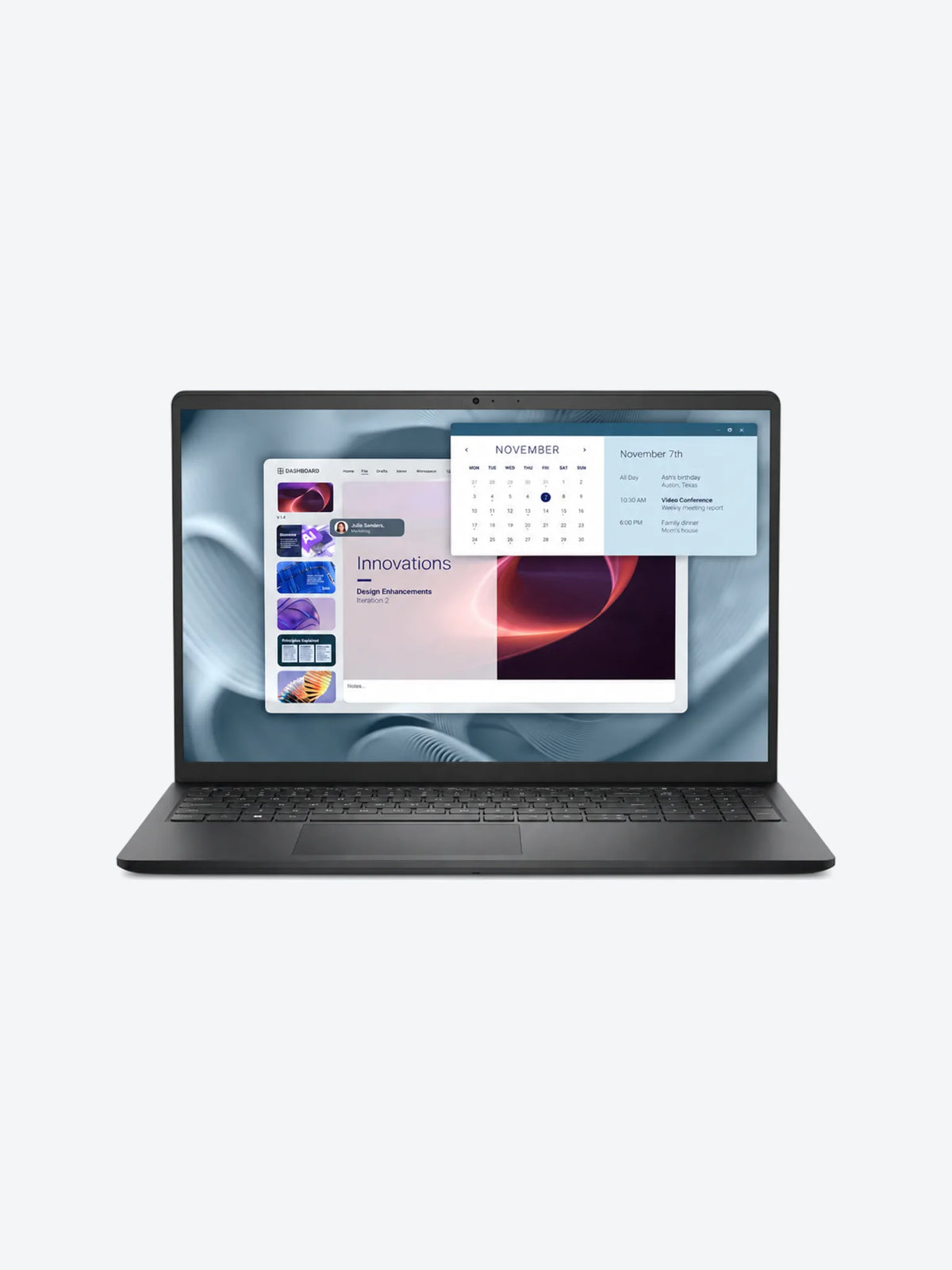 Dell Pro PV15250 - Notebook - 15.6" - Intel Core -7 1355U / 5.0 GHz - 16 GB - DDR5 SDRAM - 512 GB SSD - Intel UHD Graphics - Windows 11 Pro - 1-year warranty-1