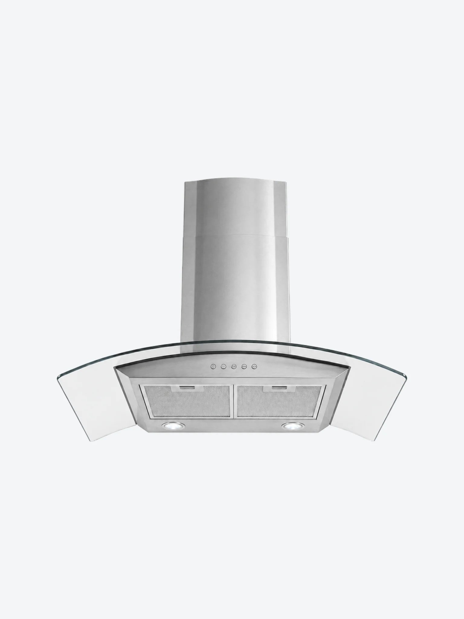 CAMPANA 76CM ACERO LED 2 FILTROS ALUM 2 FILTRO CARBON-1