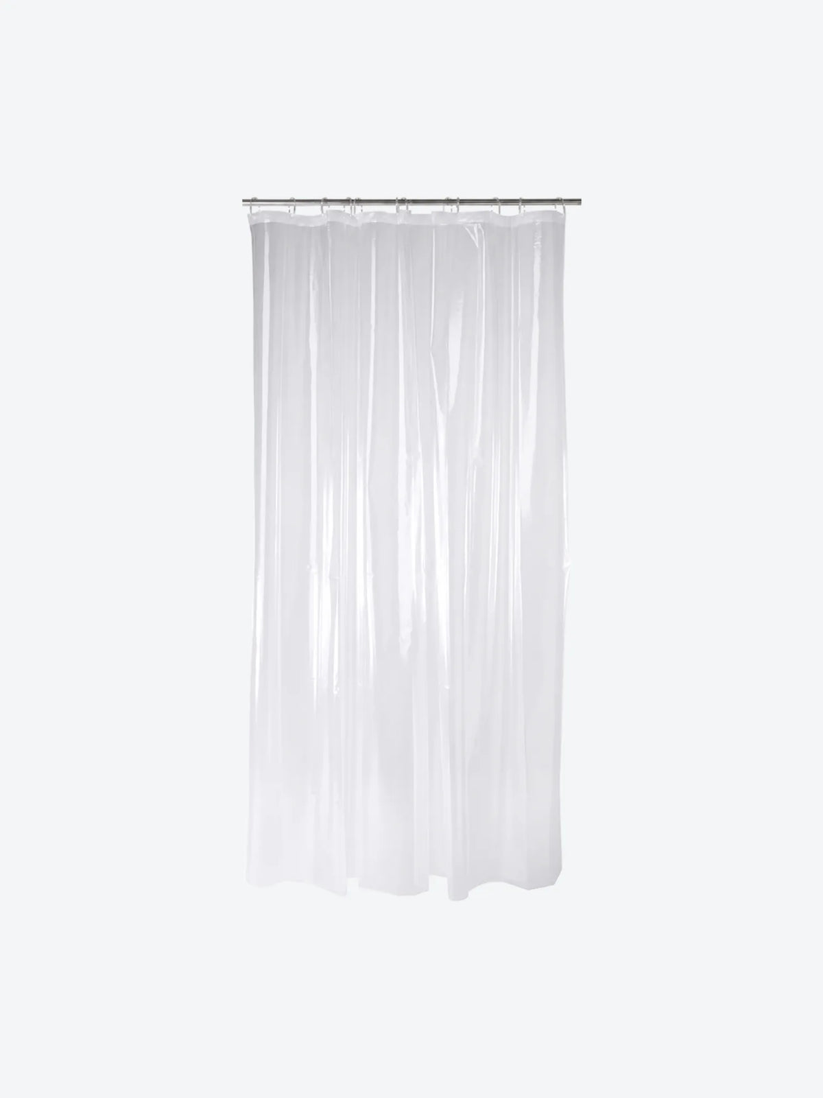 CORTINA DE DUCHA TRANSPARENTE PESADA PEVA 183X183 CM RUEDO C