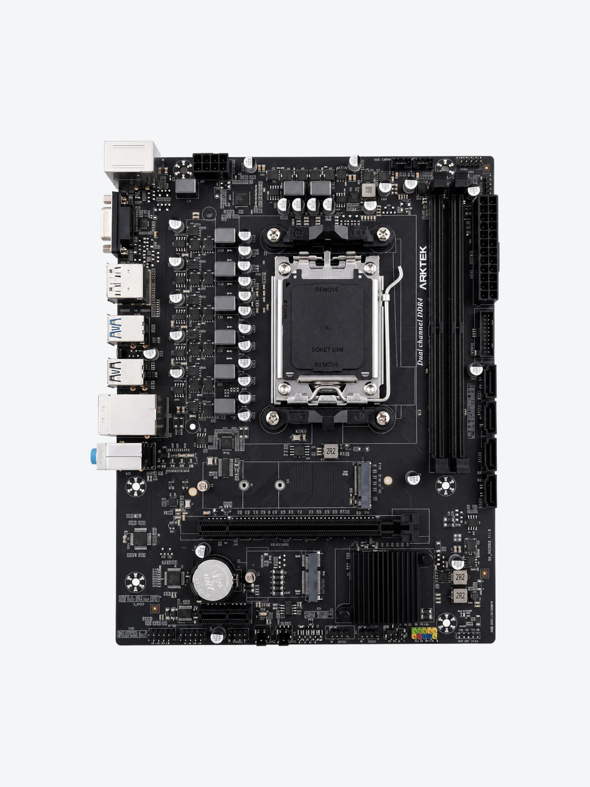 TARJETA MADRE ARKTEK AK-B650M EG AM5 MICRO ATX DDR5 NEGRO-1