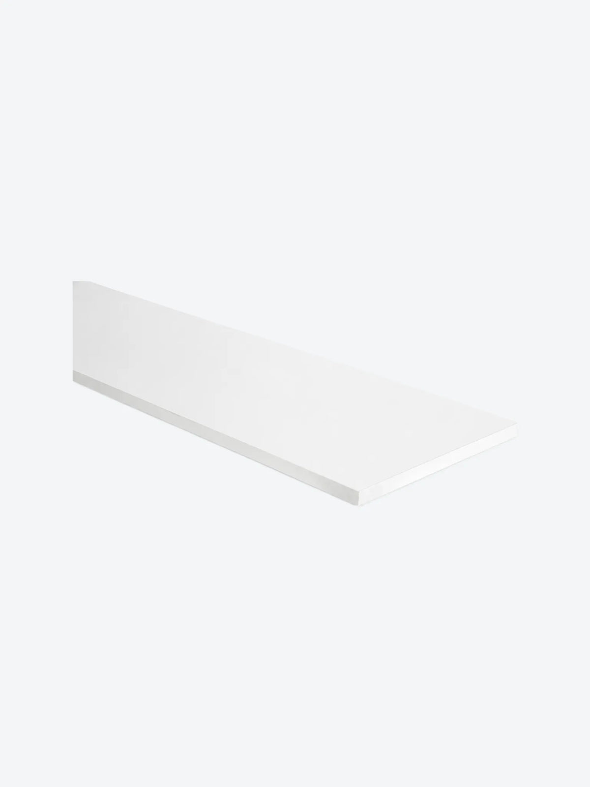 REPISA RECTA, MDF,4X25X100CM, SOP/OCU/METAL,CAP55LB,BLANCA