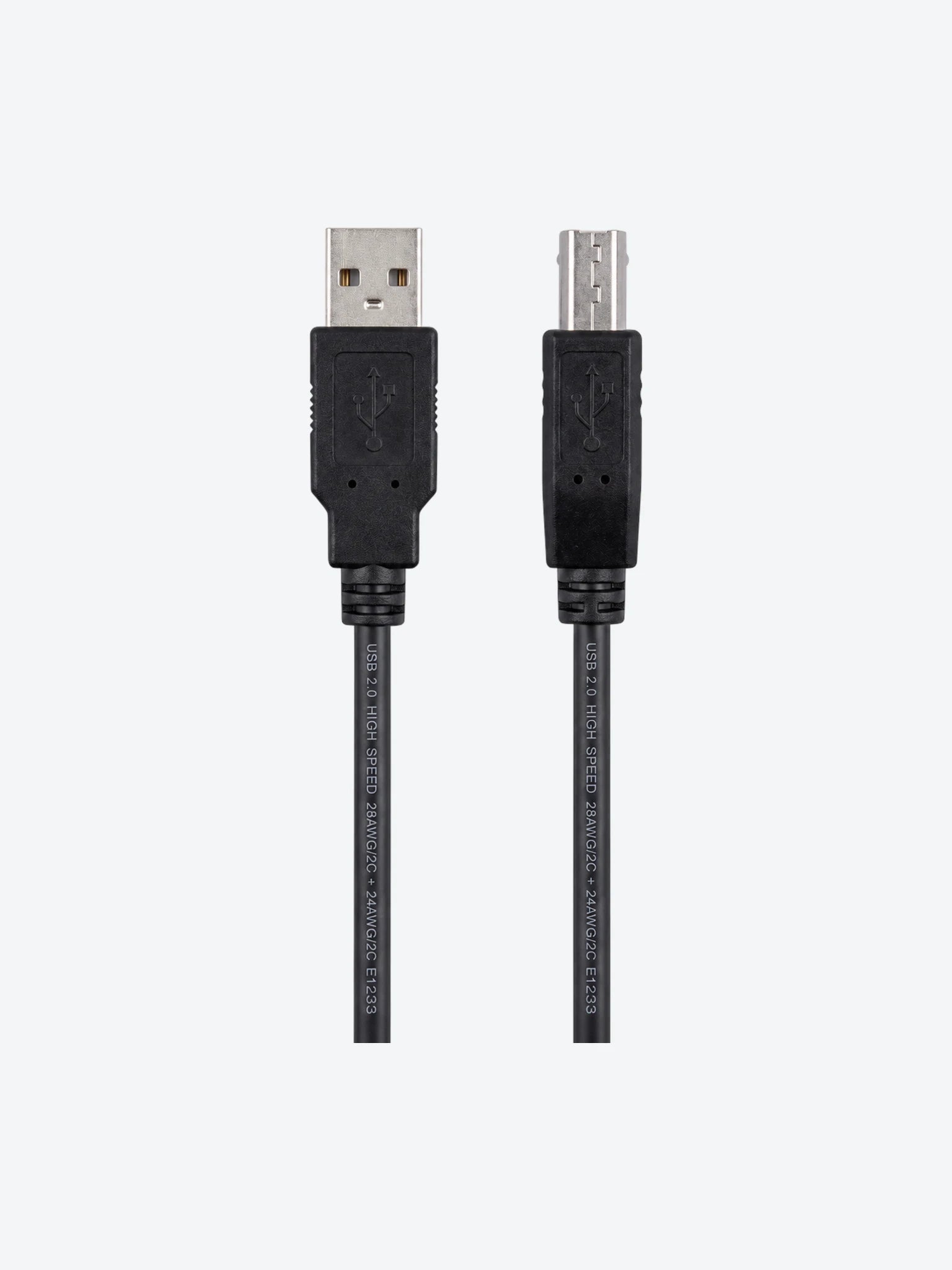 Cable Impresora USB 2.0 AM/BM -  3 metros / 10pies