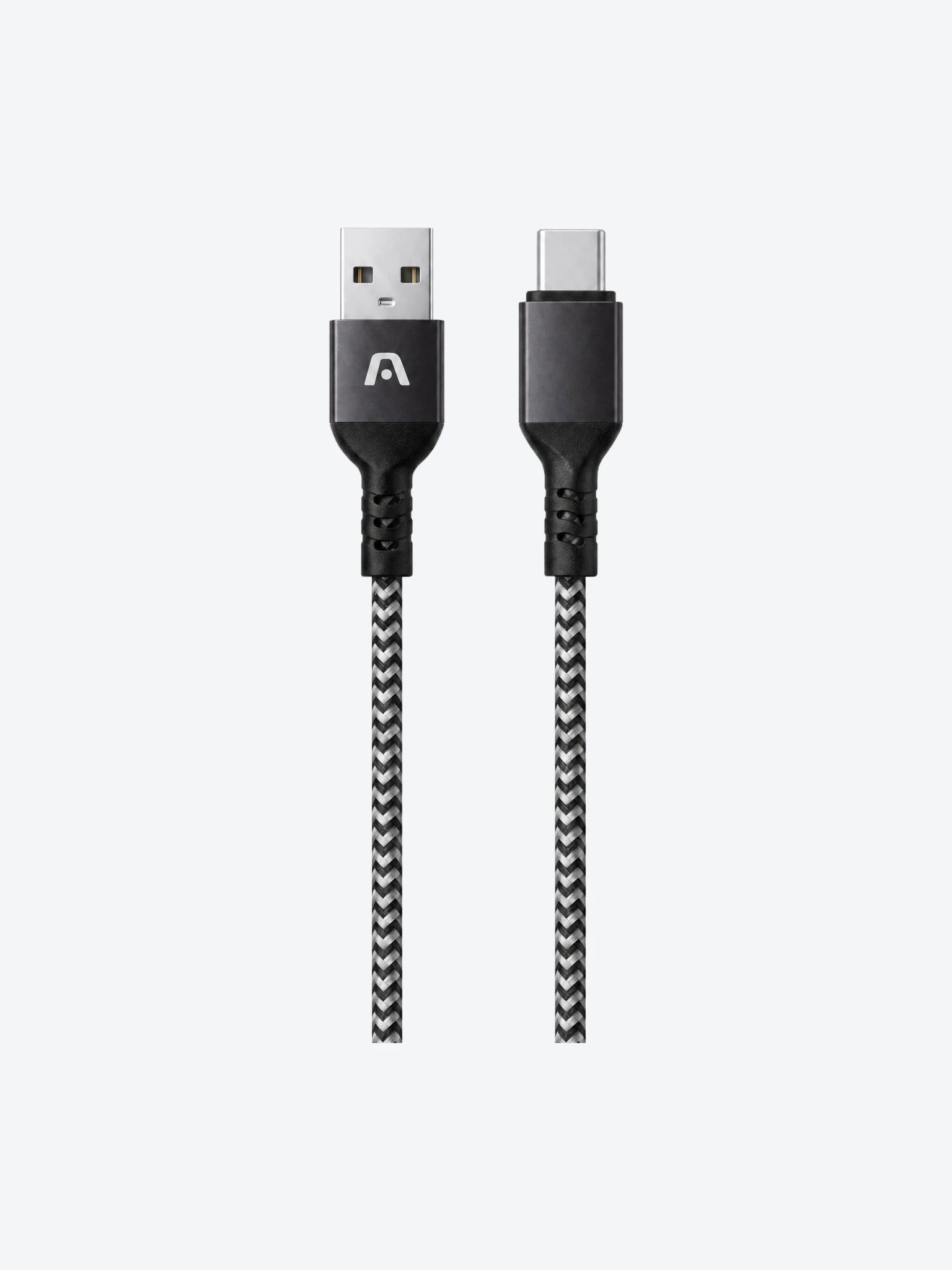 Cable Argom ARG-CB-0025BK Dura Form Tipo C a USB 2.0 Nylon Braided 1.8mts Color Negro