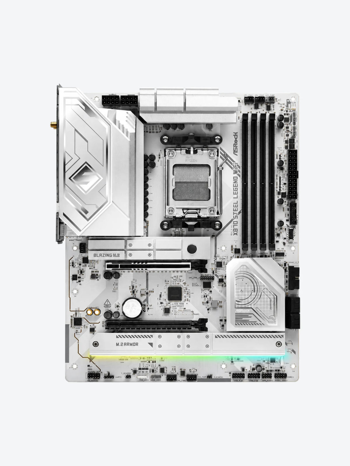 TARJETA MADRE ASROCK X870 STEEL LEGEND WIFI AM5 ATX DDR5-1