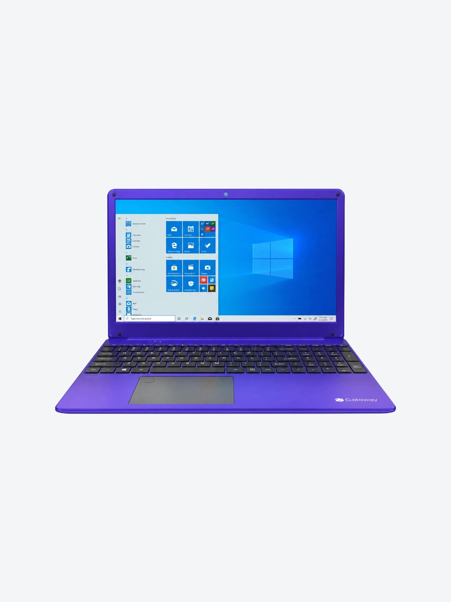 Laptop Gateway GWTN156 AMD Ryzen 5 3450U 256GB SSD 8GB RAM 15.6" 1920x1080 WIN10 Color Morado