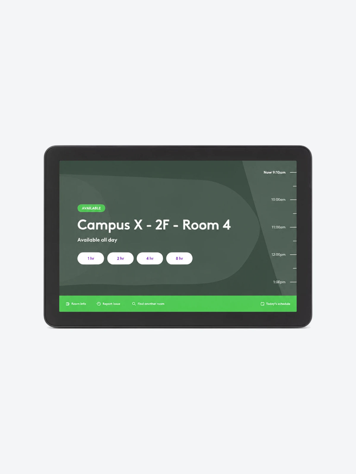 Logitech Tap Scheduler Purpose-Built Scheduling Panel for Meeting Rooms - Dispositivo de vídeoconferencia - Certificado para Equipos de Microsoft, Certificado por Zoom - grafito-1