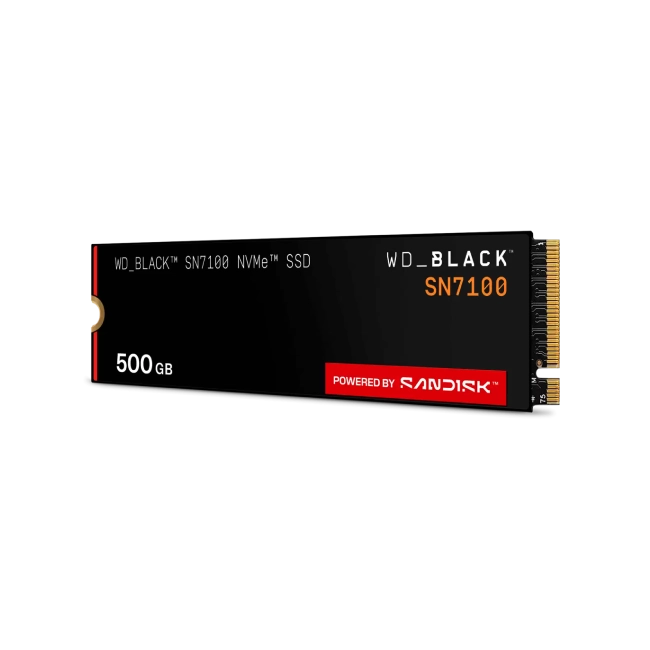 WD Black SN7100 - Internal hard drive - 500 GB - M.2 2280 - Solid state drive