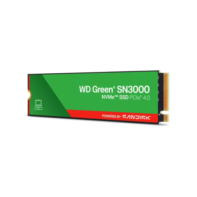 Western Digital WD Green SN3000 - Internal hard drive - 1 TB - M.2 2280 - Solid state drive-4
