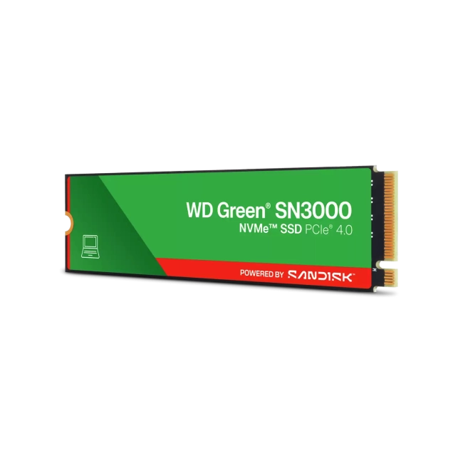 Western Digital WD Green SN3000 - Internal hard drive - 500 GB - M.2 - Solid state drive