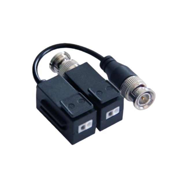 Cable Balun Trasmissor De Señal Hikvision 1/2/3/4/5/8Mp, Hd-Tvi/Ahd/Cvi/Cvbs Audio Over Coxialds-1H18S/E-1