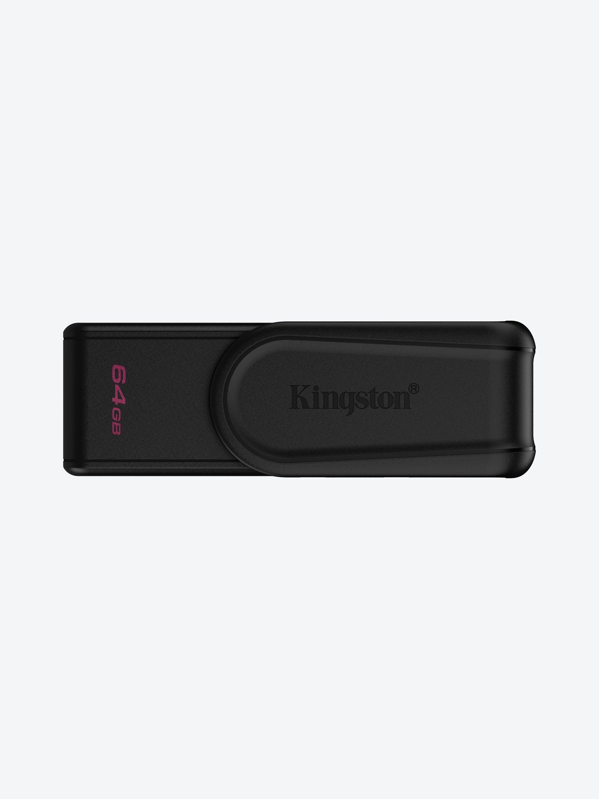 Memoria USB Kingston DTXS/64GB Data Traveler Exodia S USB-A 3.2 GEN 1 con Tapa Giratoria Color Negro