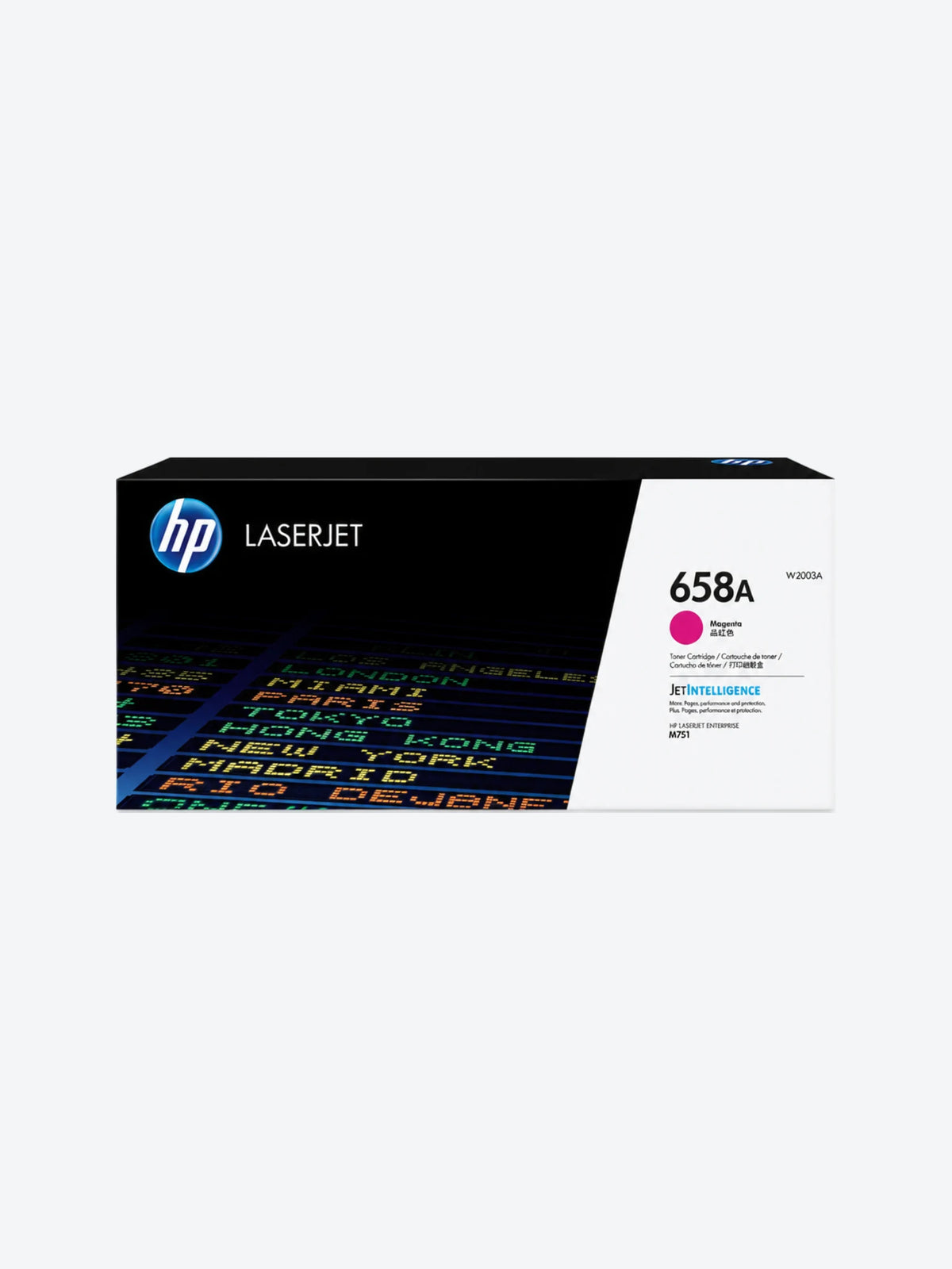 HP 658A - Magenta - original - LaserJet - cartucho de tóner (W2003A) - para Color LaserJet Enterprise M751dn, M751n-1