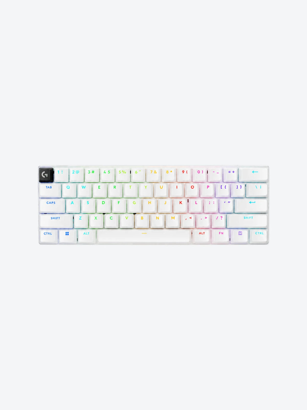 Logitech - Keyboard - Wireless - PRO X60 - Tactile White-1
