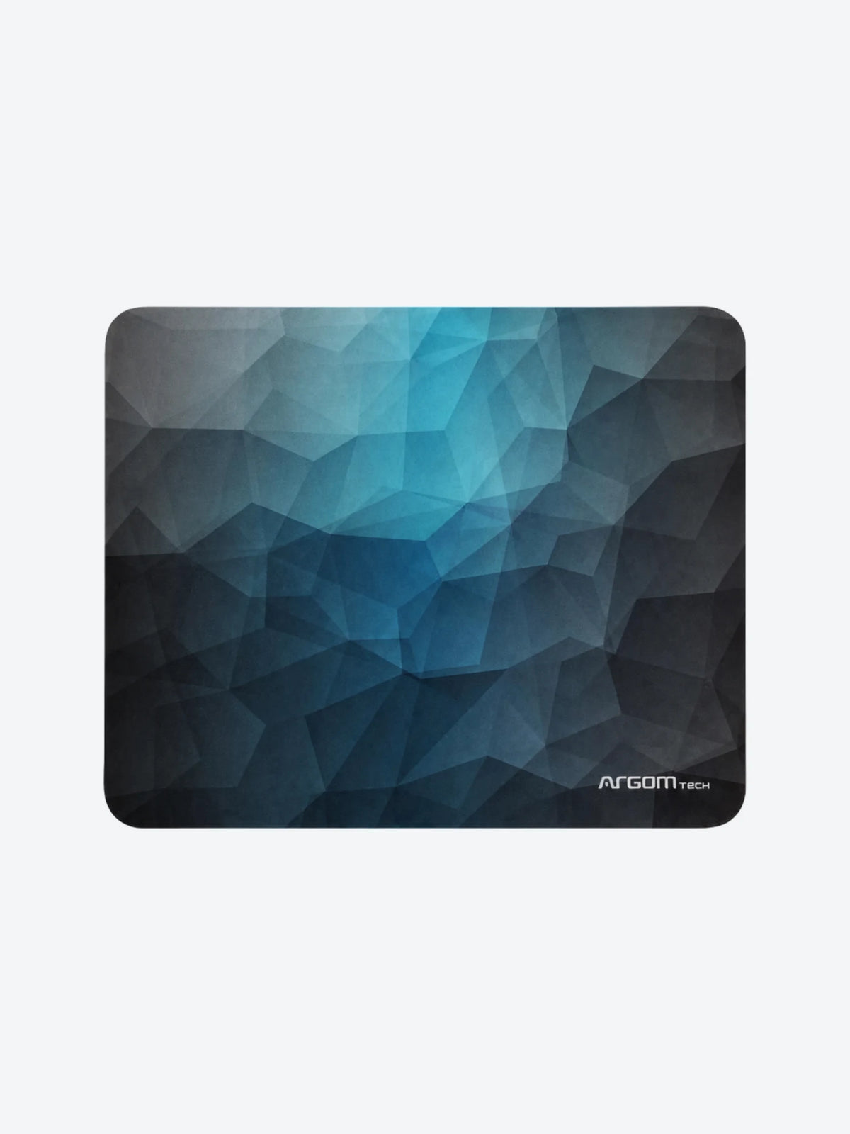 Mouse Pad Argom ARG-AC-1233L Base de Goma Antideslizante Color Negro con Azul-1