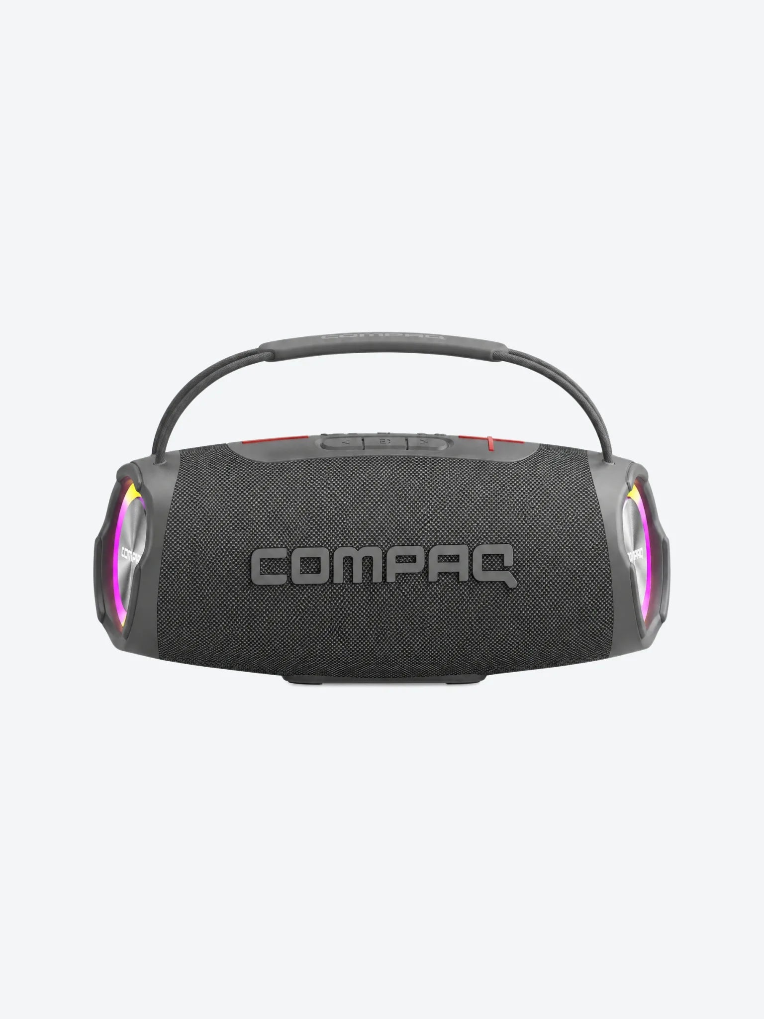 Bocina Portatil Compaq CMQ35 de 35W con Bluetooth y USB-C Color Gris-1