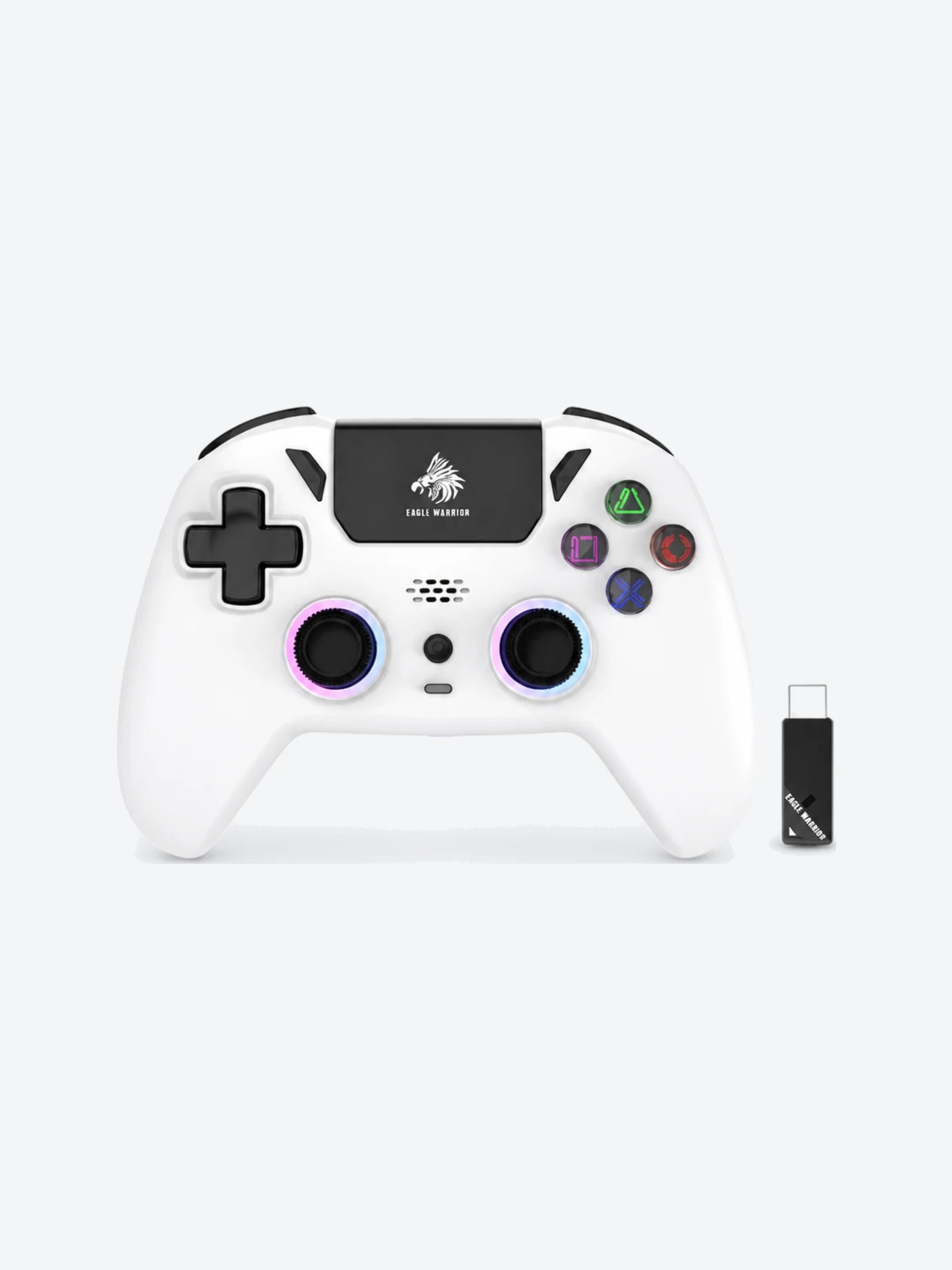 GAME PAD EAGLE WARRIOR HG04D COMPATIBLE CON PS5 INALAMBRICO 2.4G