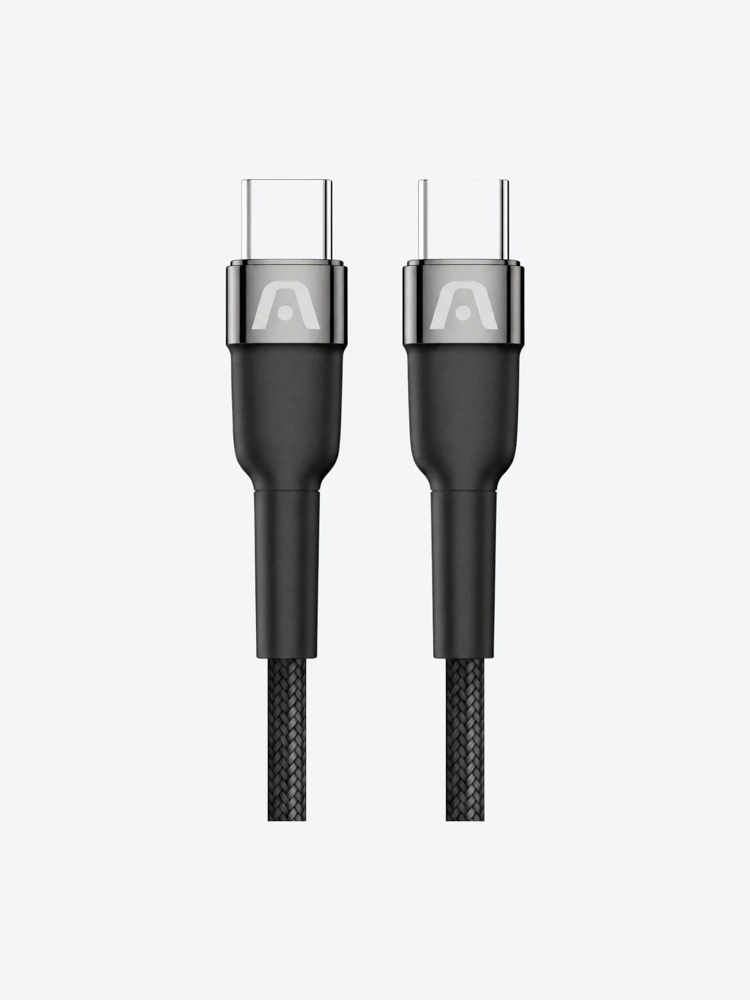 Cable Argom ARG-CB-0049BK Tipo C a Tipo C 100W Nylon Color Negro