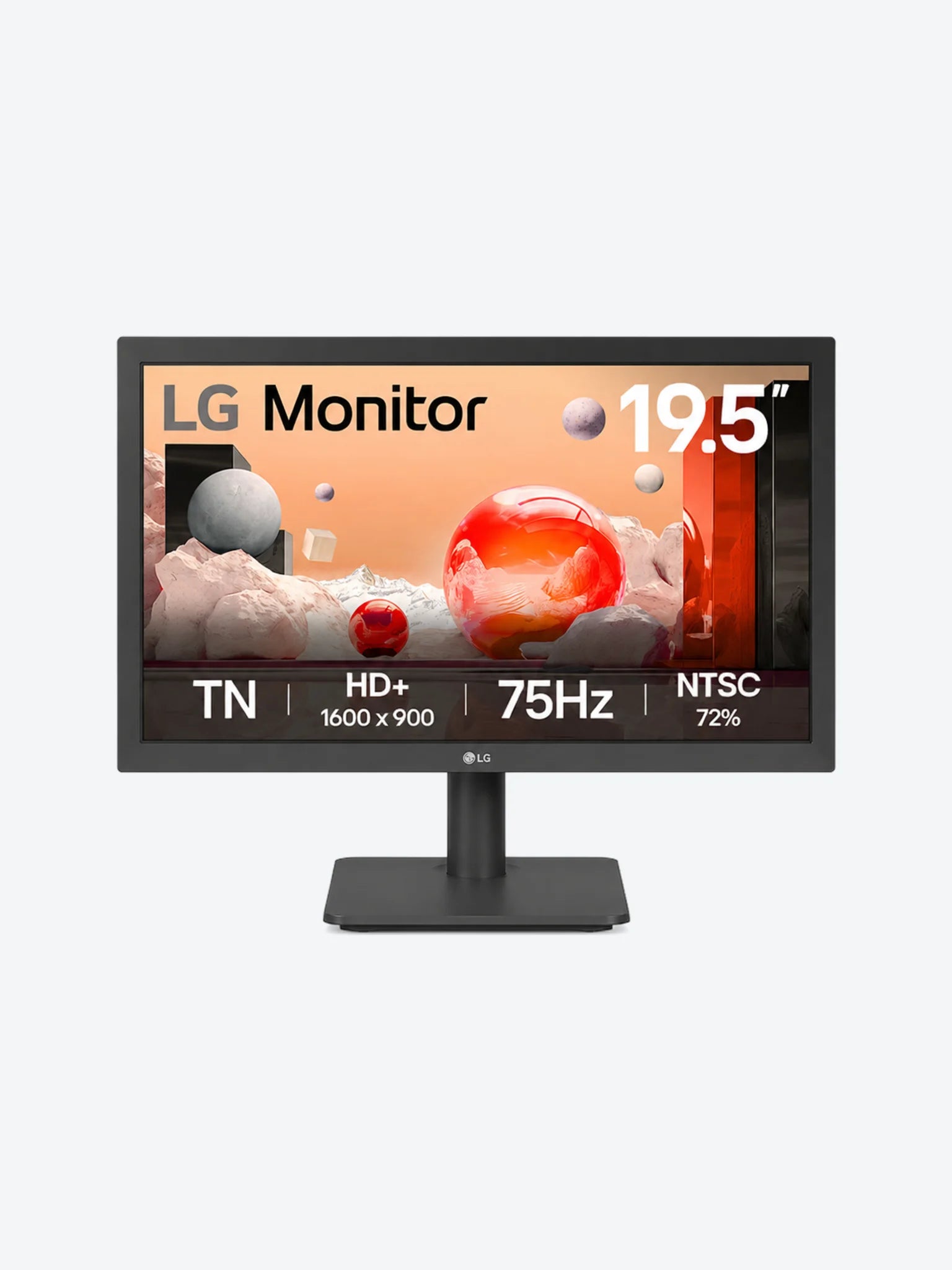MONITOR LG GAMING LG 20U401A-B 19.5" PLANO 1600 X 900 75HZ TN AMD FREESYNC HDMI Y D-SUB