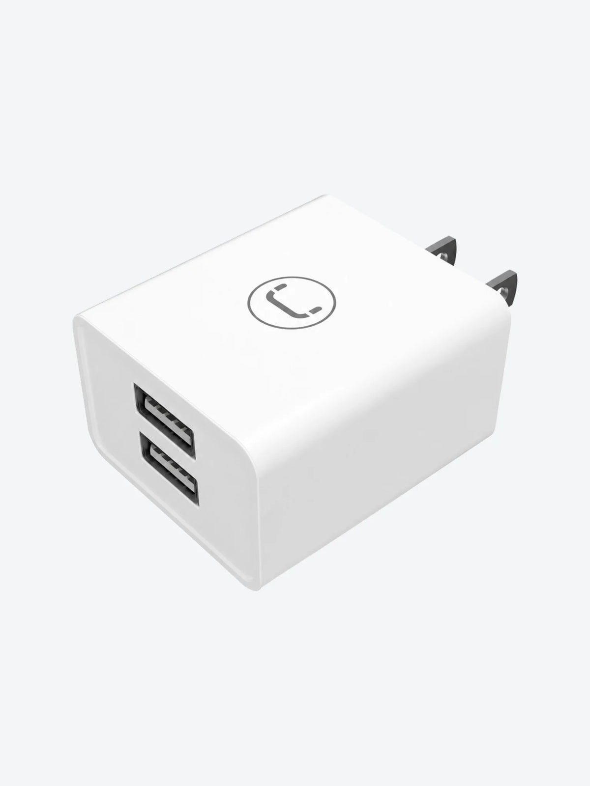 Cargador de Pared Unno Tekno PW5060WT Dual USB-A 2.1A Blanco-1