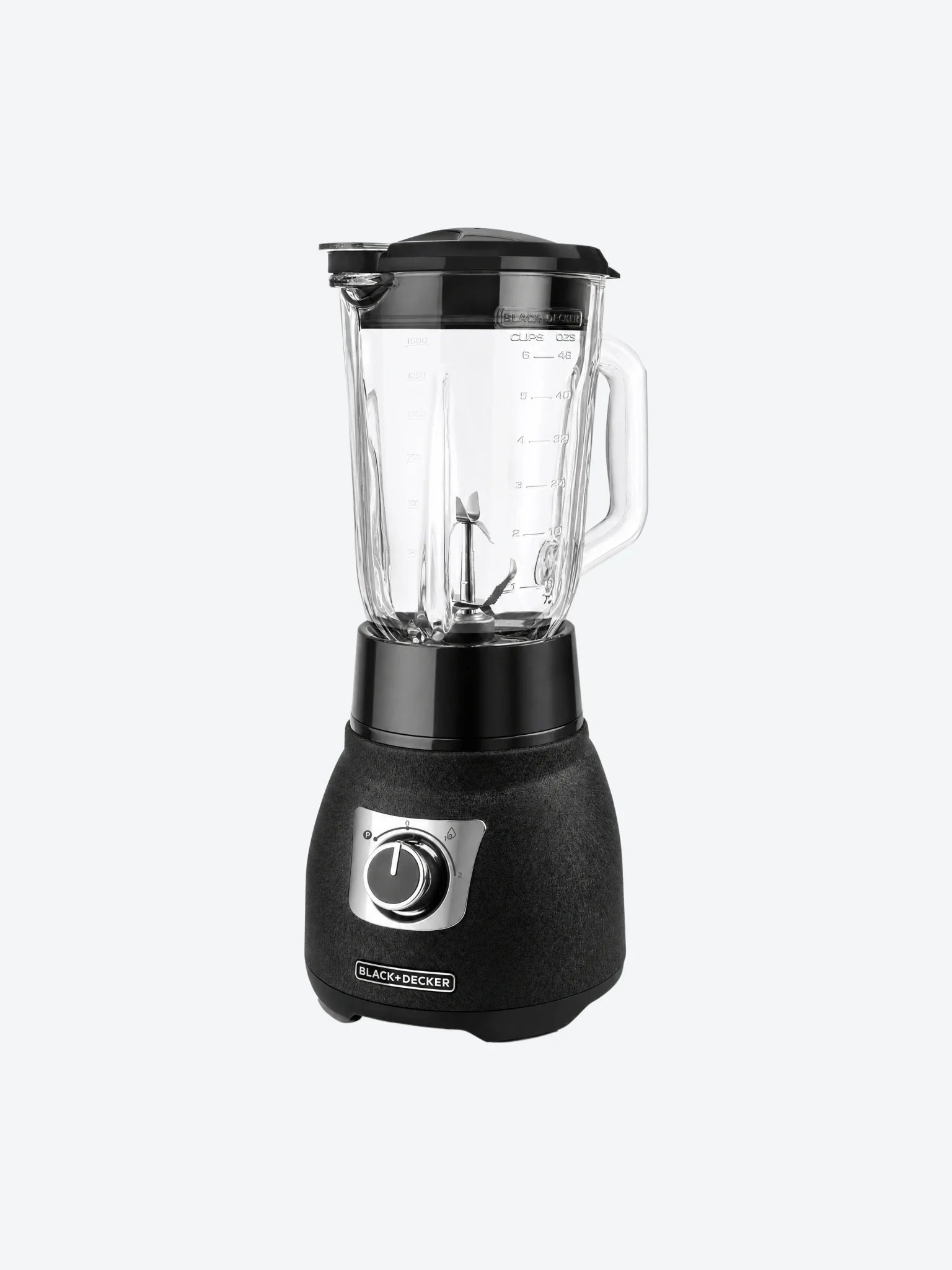 Licuadora Black+Decker BL1670S 2 Velocidades 1000 Watts Jarra de Vidrio Cuchillas Vortinavaja
