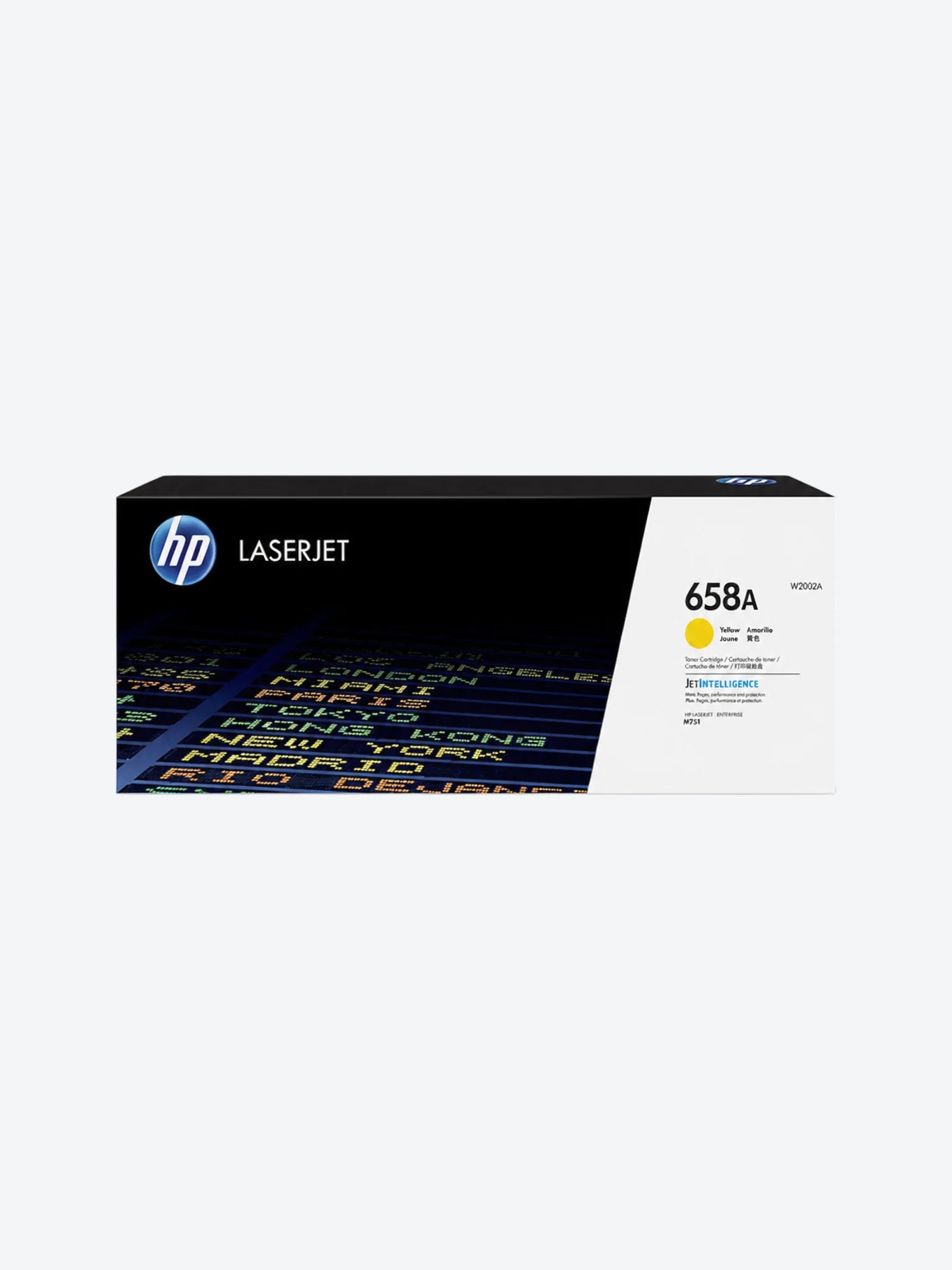 HP 658A - Amarillo - original - LaserJet - cartucho de tóner (W2002A) - para Color LaserJet Enterprise M751dn, M751n