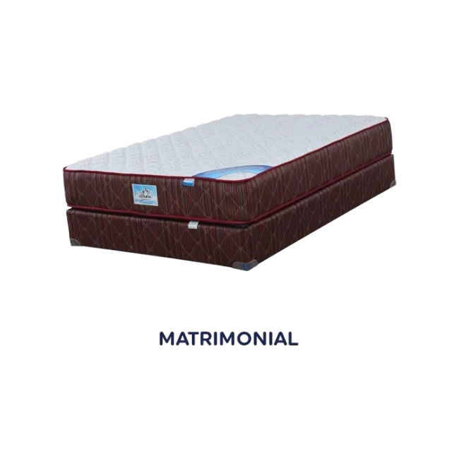 Cama Matrimonial Olympia Chapina Ortopédica  - Set-2