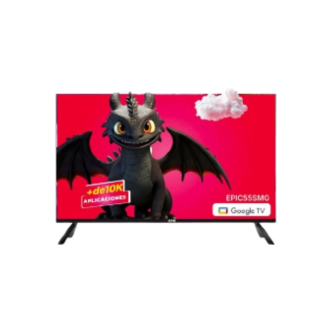 Televisor Epic EPIC55SMG Smart TV 55" 4K Google TV Chromecast
