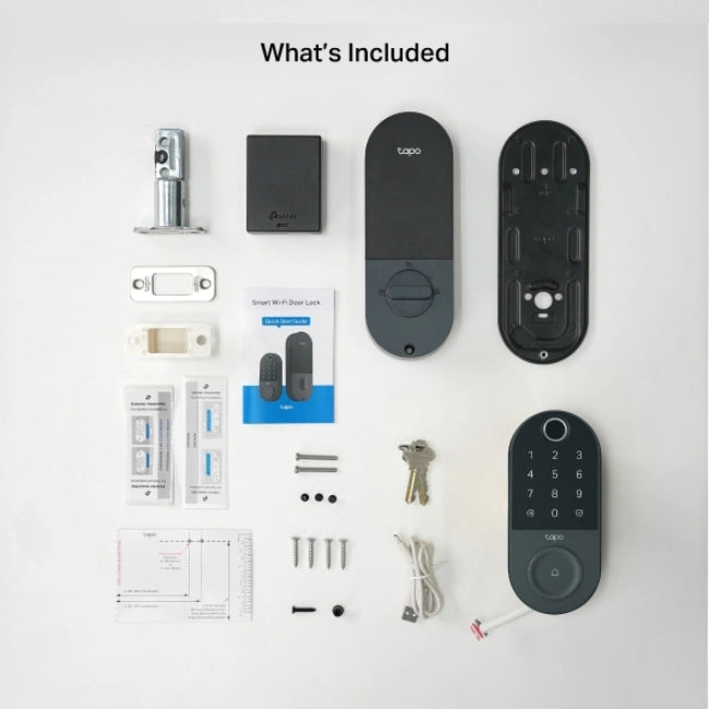 TP-Link - Door Lock - Tapo DL110 Smart Wi-Fi Door Lo-3