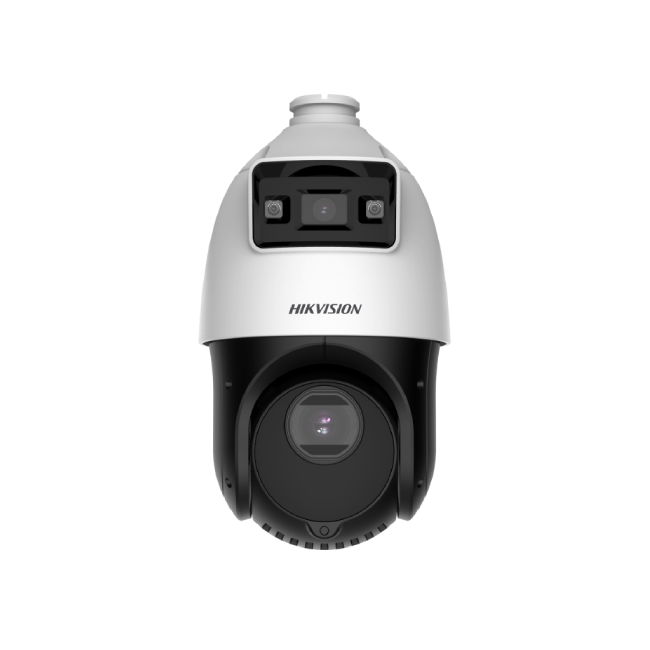 Hikvision Pro Series DS-2SE4C425MWG-E/14(F0) - Cámara de vigilancia de red - PTZ - torreta - a prueba de polvo / impermeable - color (Día y noche) - 4 MP - 2560 x 1440 - motorizado - audio - LAN 10/100 - MJPEG, H.264, H.265 - CC 12 V / PoE Plus-2