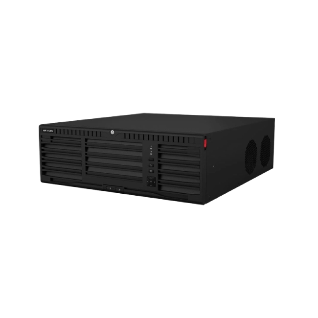 Hikvision - Standalone NVR - 128 Video Channels - 3U 4K 400 Mbps