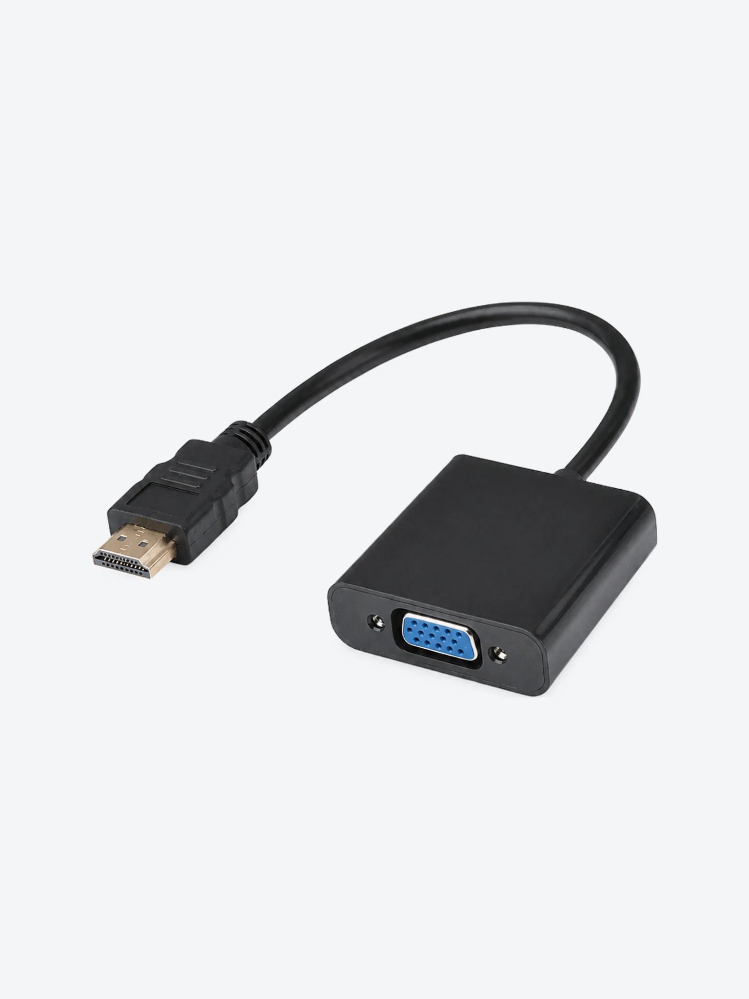 CABLE ADAPTER ARGOM HDMI MALE TO VGA FEMALE 6"/15CM ARG-CB-0055-1