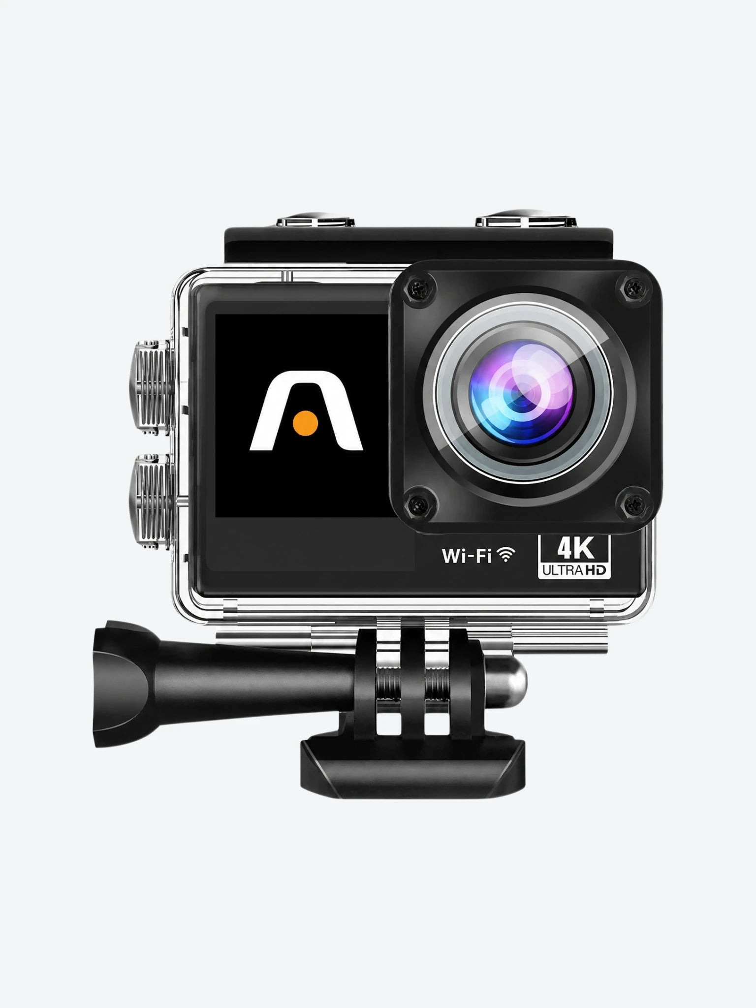 Camara de Accion Argom ARG-AC-9185BK Epic 85 4K Ultra HD Con Control Remoto y Pantallas Duales