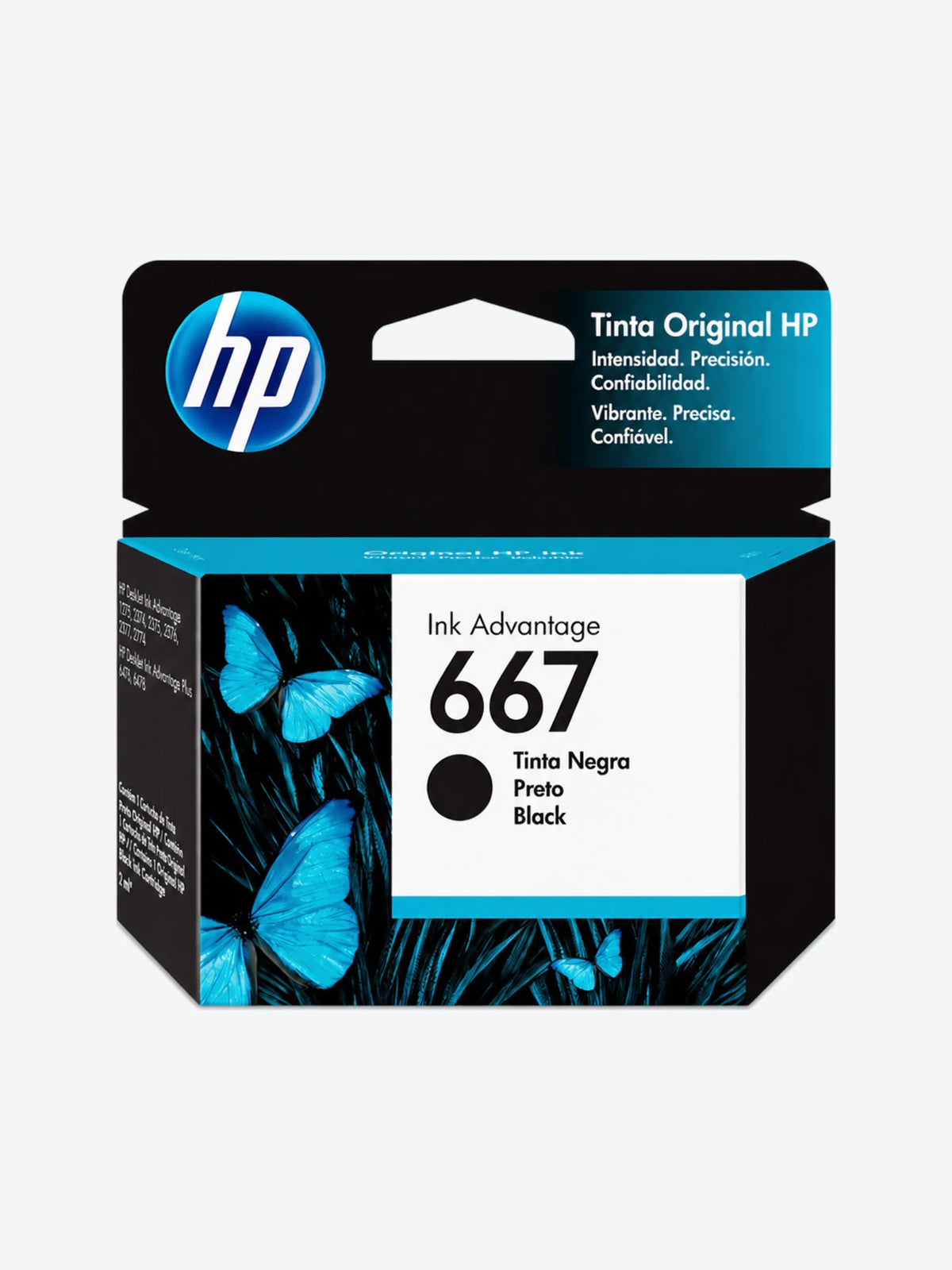 HP - 667 - Ink cartridge - Black - 3YM79AL-1