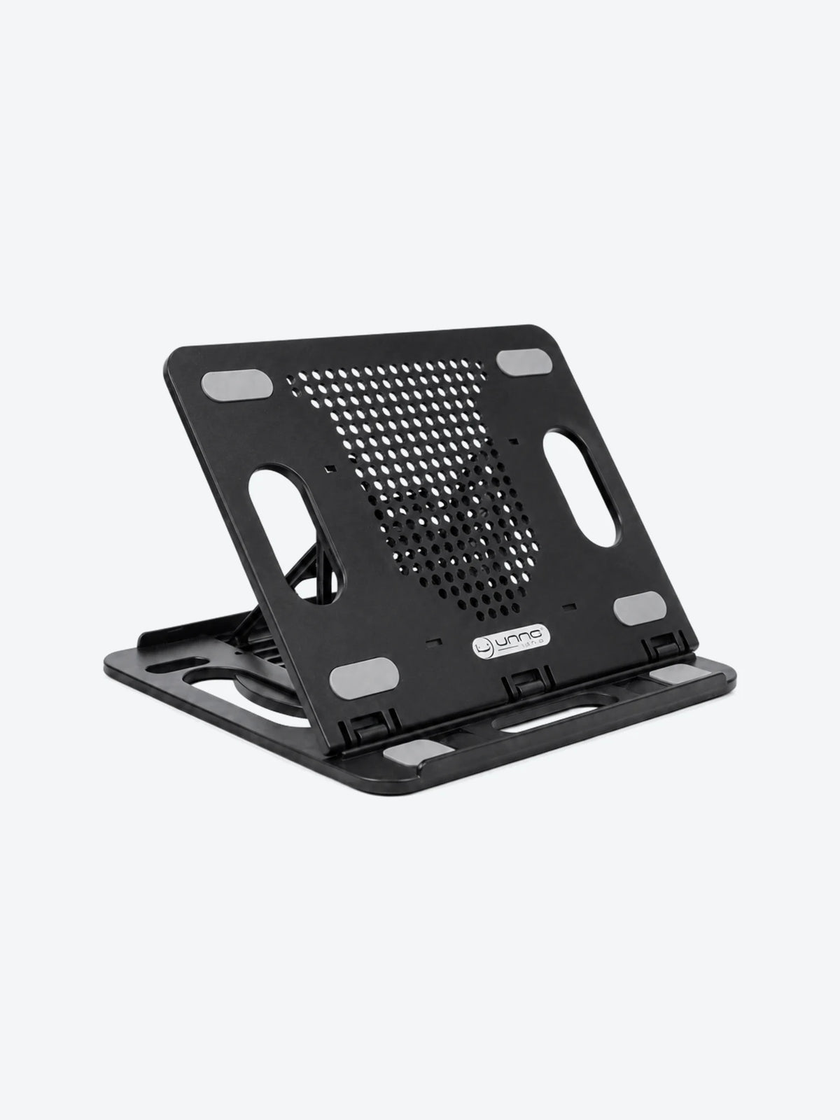 Base para Notebook Unno Tekno NC6115BK 17" con 8 Niveles de Inclinacin + Soporte para el Celular-1