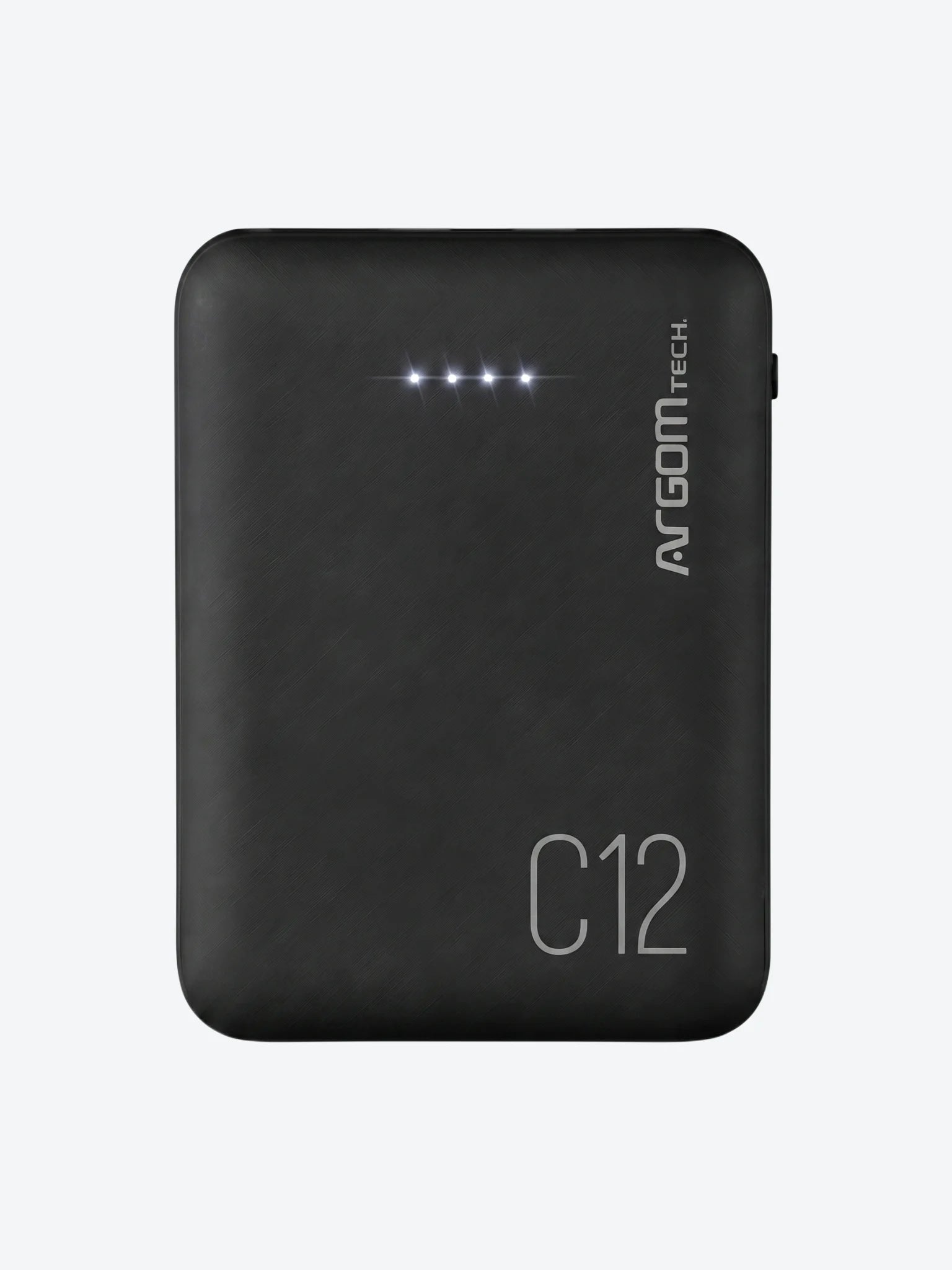 Cargador Portatil Argom ARG-PB-1138BK C12 12000 MAH Color Negro