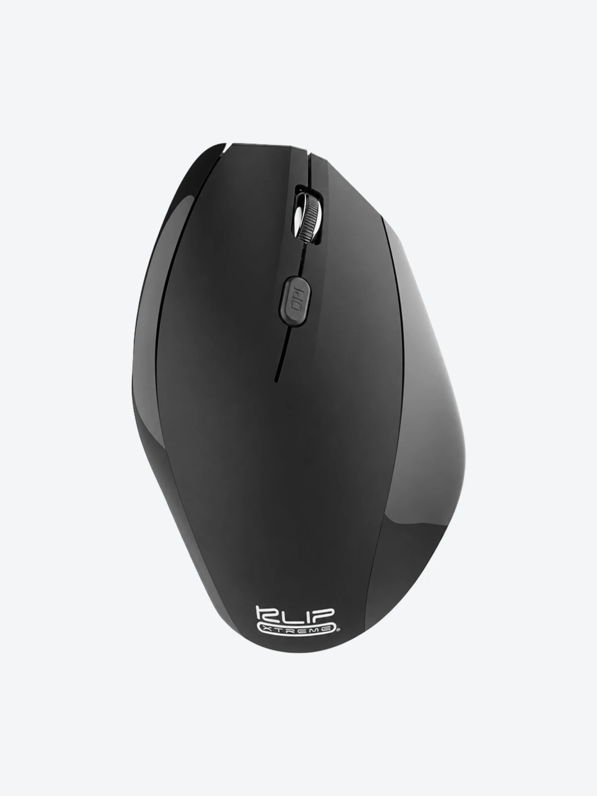 Klip Xtreme EverRest - Ratón vertical - ergonómico - diestro - óptico - 6 botones - inalámbrico - 2.4 GHz - receptor inalámbrico USB