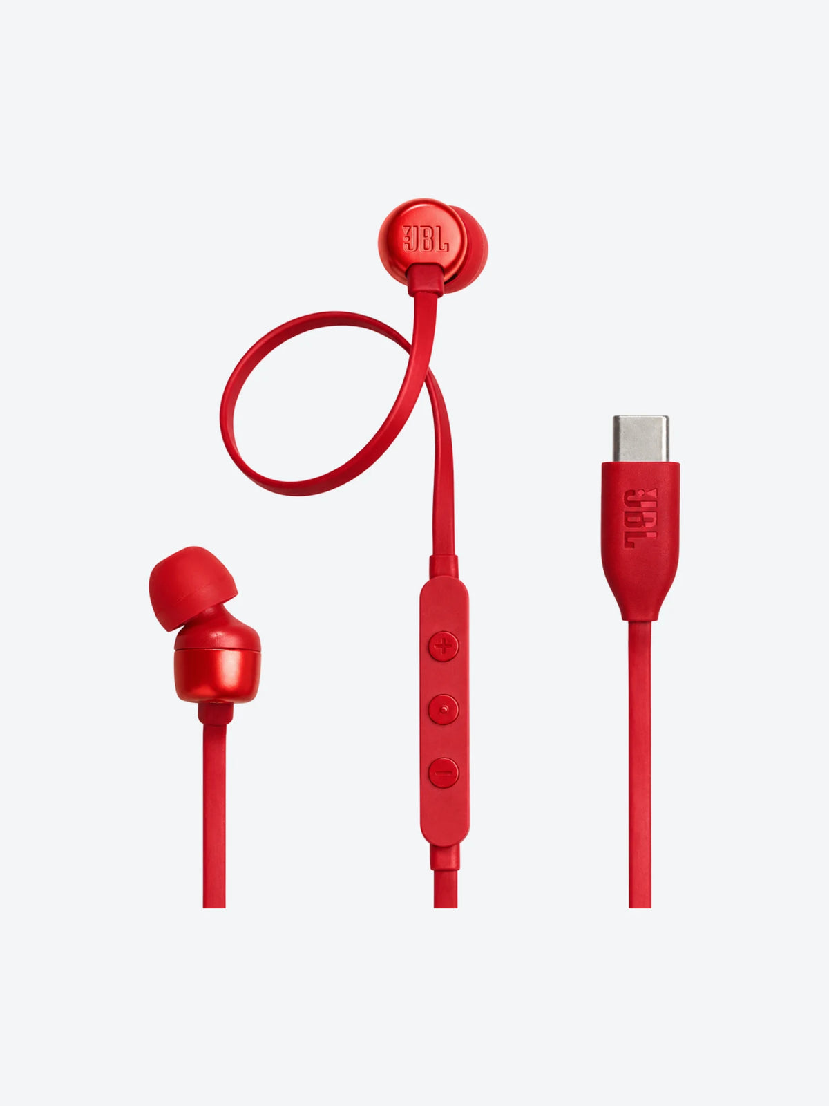 JBL TUNE - 310C - Headphones - wearable Wired - C - Red-1
