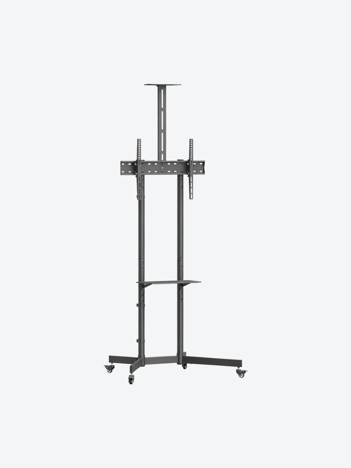 SOPORTE MOVIL ARGOM PARA TV 37" A 70" CON ESTANTES Y SOPORTE PARA CÁMARA-1