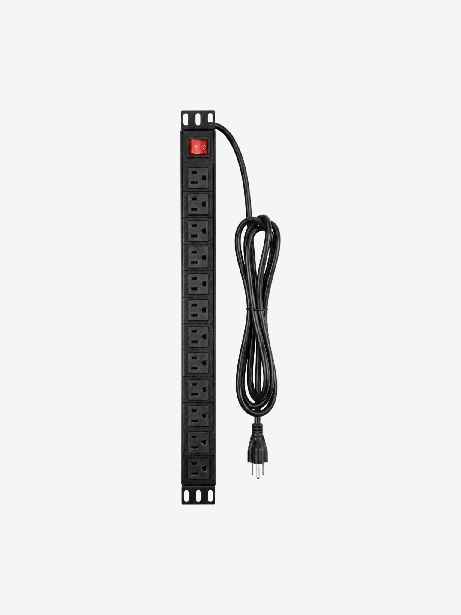 PDU para Gabinetes Sprywire SW-PD10 10 Puertos con Protector de Sobrecargas-1