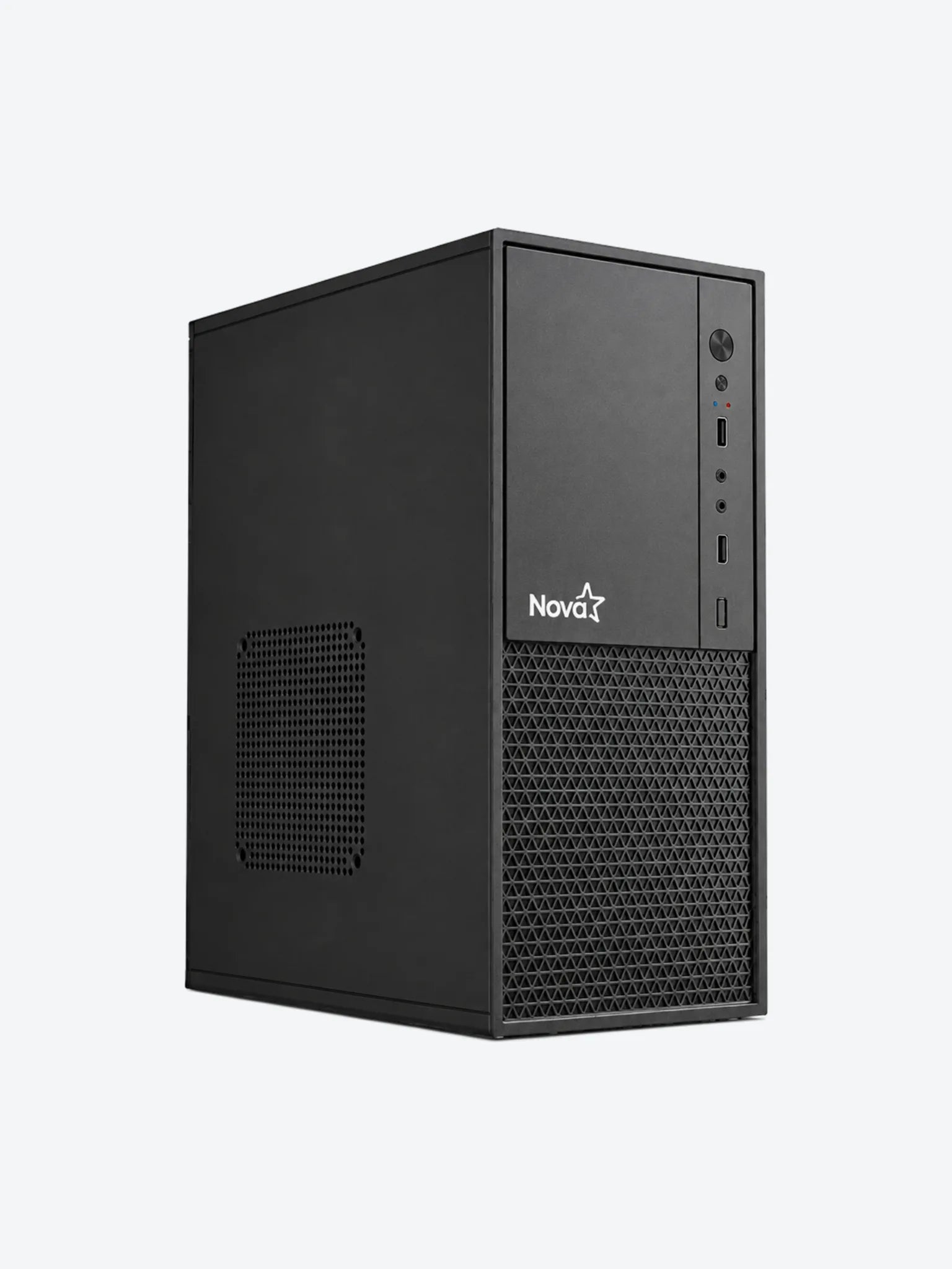 CASE NOVA CM09Z9RA001C MINI TOWER SIN FUENTE DE PODER INCLUIDA NEGRO