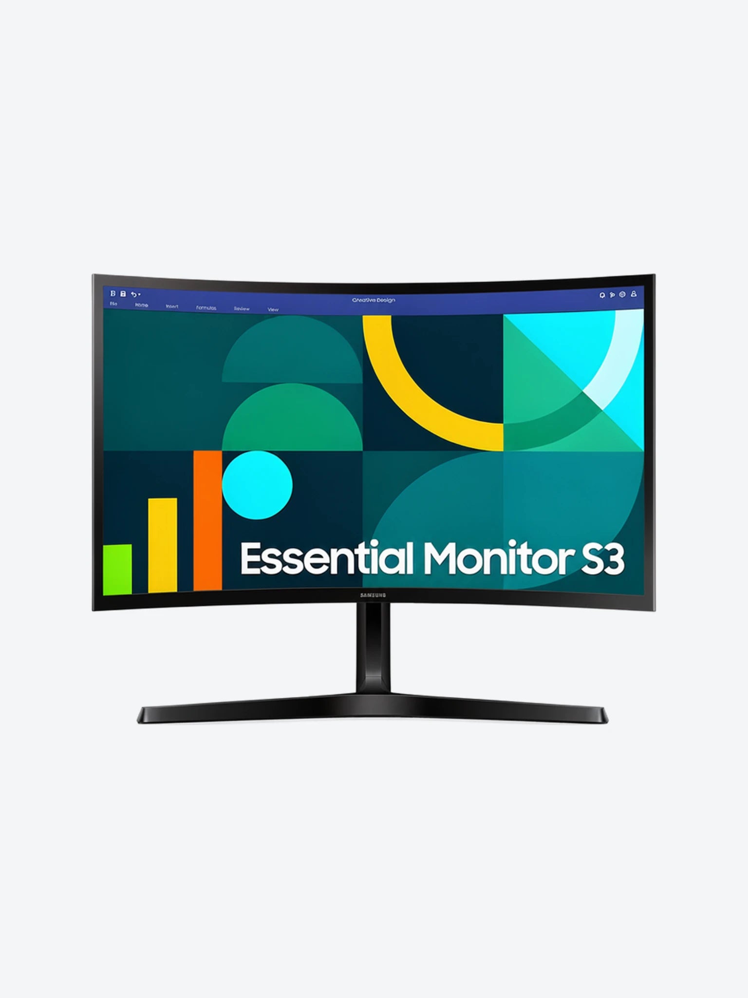 MONITOR SAMSUNG 24" CURVED NEW 100GHZ-1