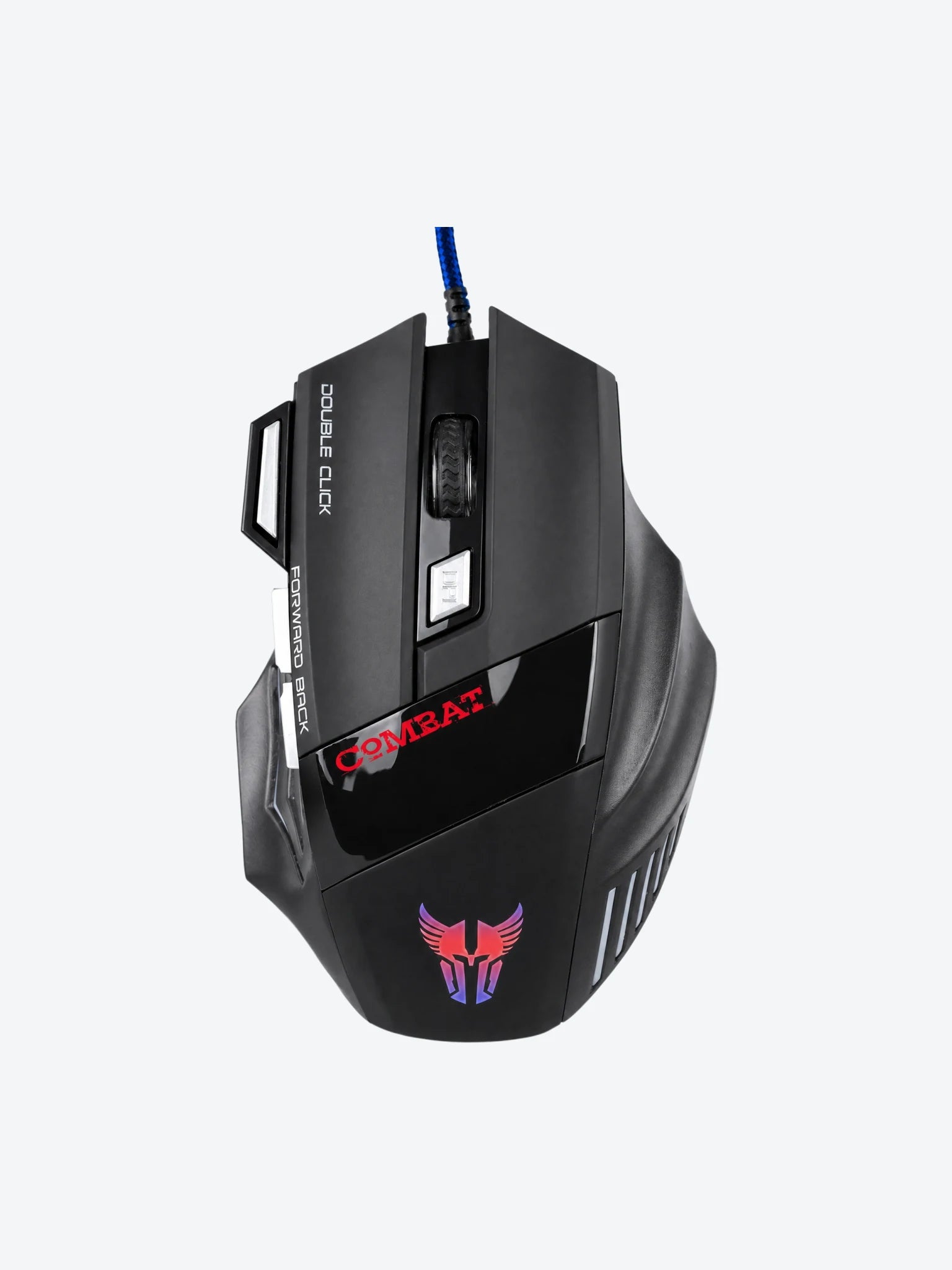 Mouse Gaming Argom ARG-MS-2042BK Compat MS42 luminacion Para Videojuegos y Cableado USB-1
