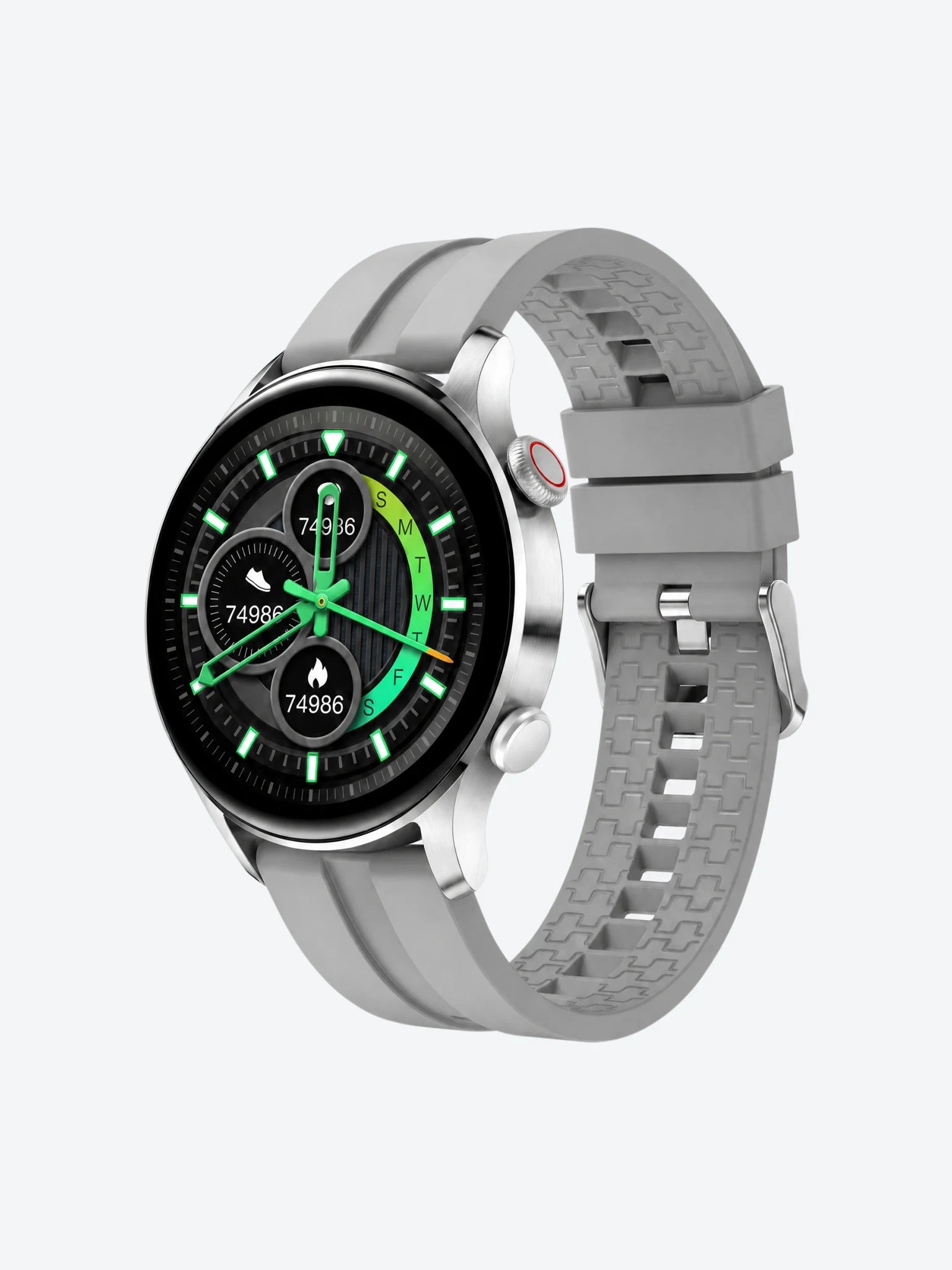 Reloj Inteligente Argom ARG-WT-6060SL Skeiwatch C60 Color Plateado