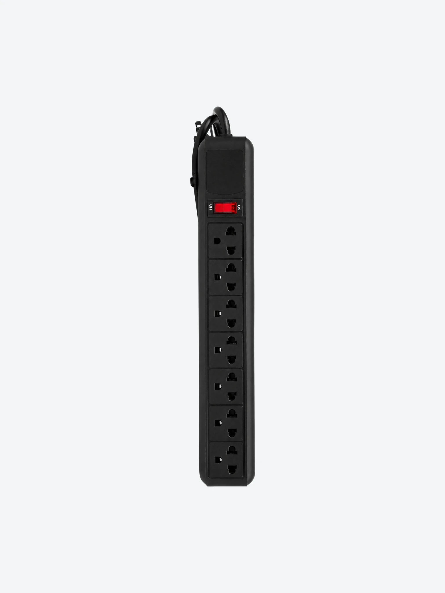 Regleta Argom ARG-AC-0252BK 6 Tomas 110V Color Negro